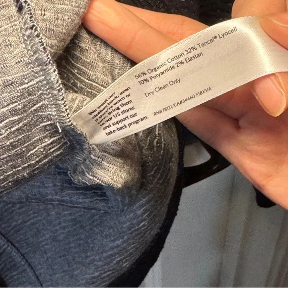 Eileen Fisher Cotton Tencel Ridges Cardigan Sweater - Picture 6 of 9